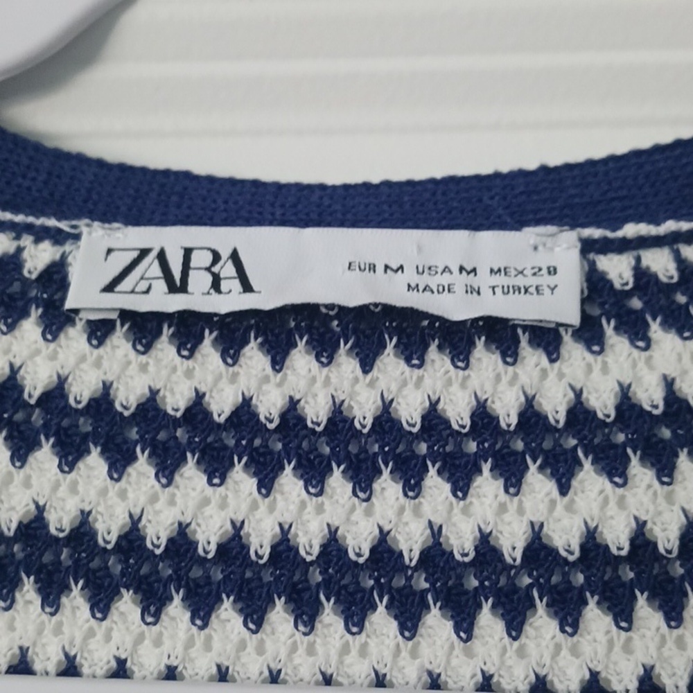 Zara Long Striped Duster - Picture 3 of 7